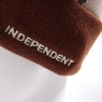 Шапка Independent Crosses Visor Chocolate/Parchment 2010 г инфо 607w.