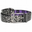 Ремень Lowlife Crowd Matt Text Silver/Black Print/Purple Black Print 2009 г инфо 855w.