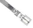 Ремень женский Clint (кожа, серебряный) арт 2A50_36_989 2010 г инфо 1208w.